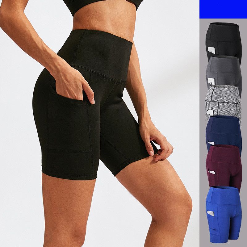 Mujeres yoga pantalones cortos de cintura alta entrenamiento cortos cortos sin fisuras deportes pantalones cortos corriendo Mujeres yoga pantalones cortos de cintura alta entrenamiento cortos cortos sin fisuras deportes pantalones cortos corriendo