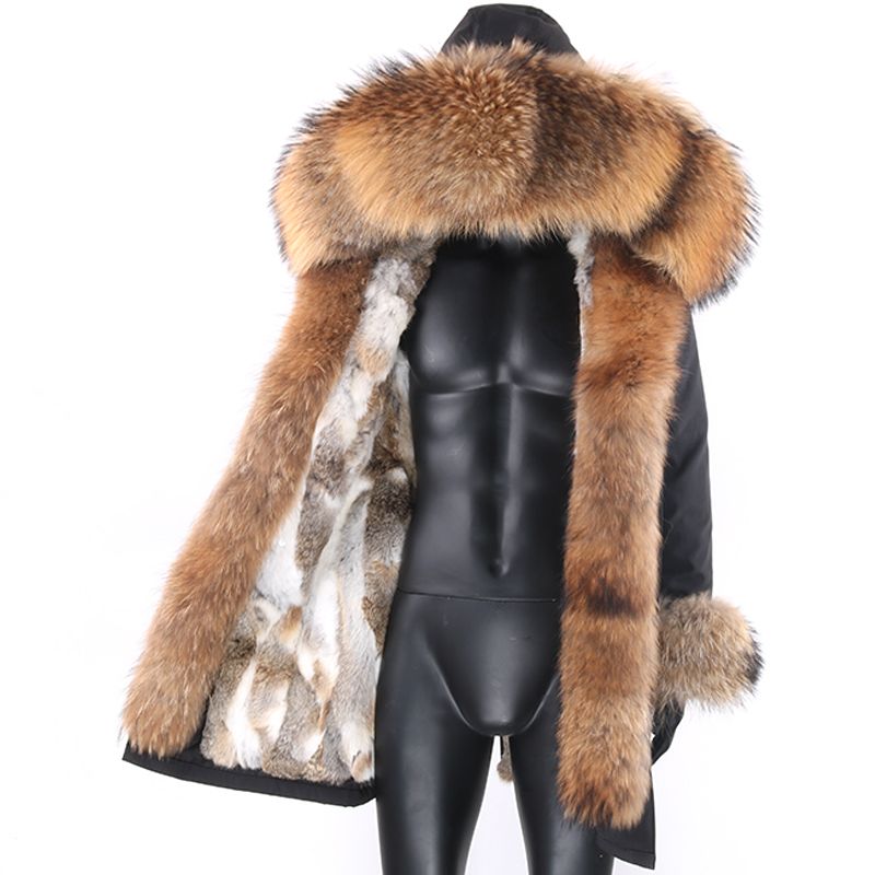Real fur parka mens Clearance