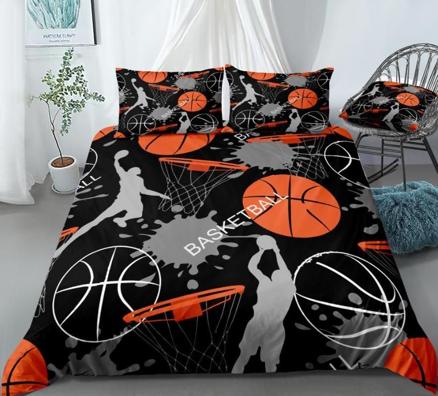 basketball nursery bedding