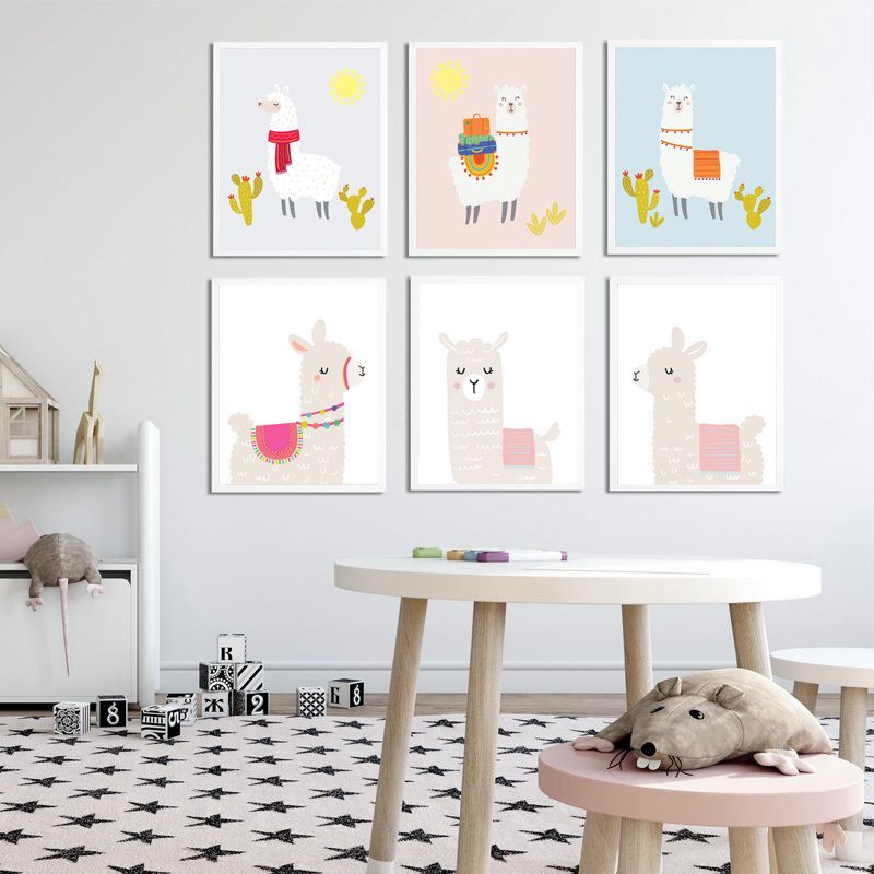 llama baby room