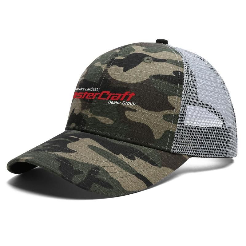 Mastercraft Logos Mens Womens Mesh Trucker Cap Adjustable Snapback Beach Hat 