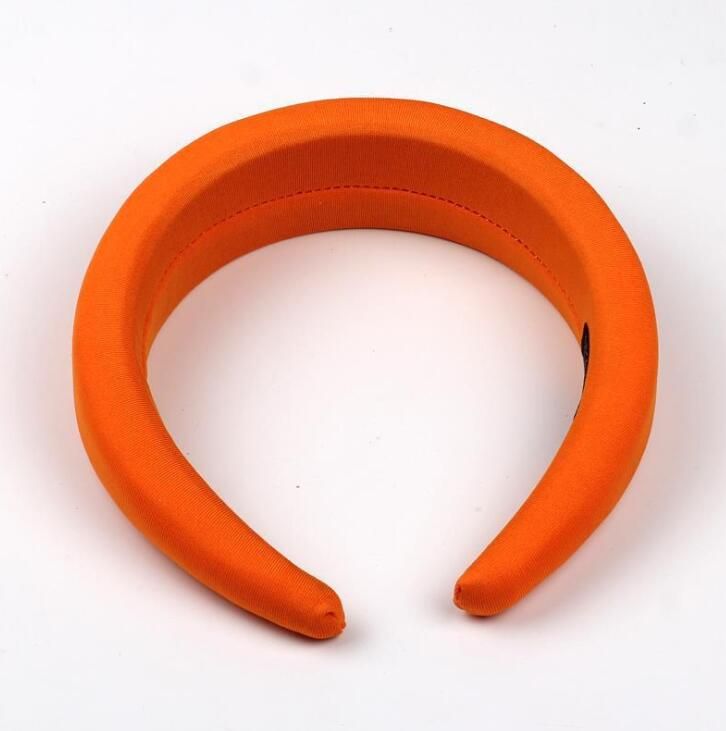 Orange hårband (svart stämpel)