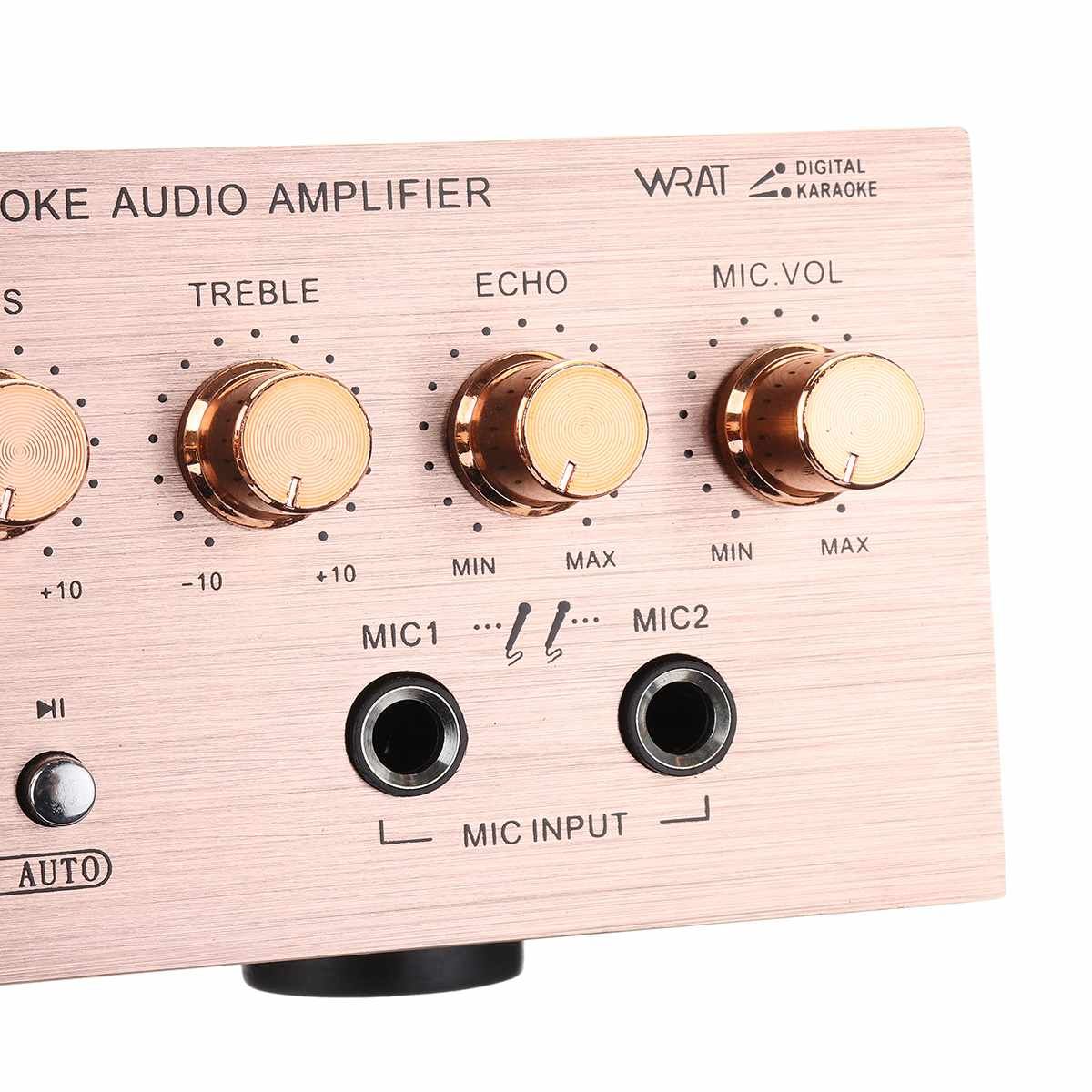 Freeshipping 1200W 5 5.0 HIFI AMPLIFICADOR STEREO LED Digital Karaoke Home Cinema