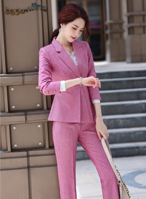 pink formal coat
