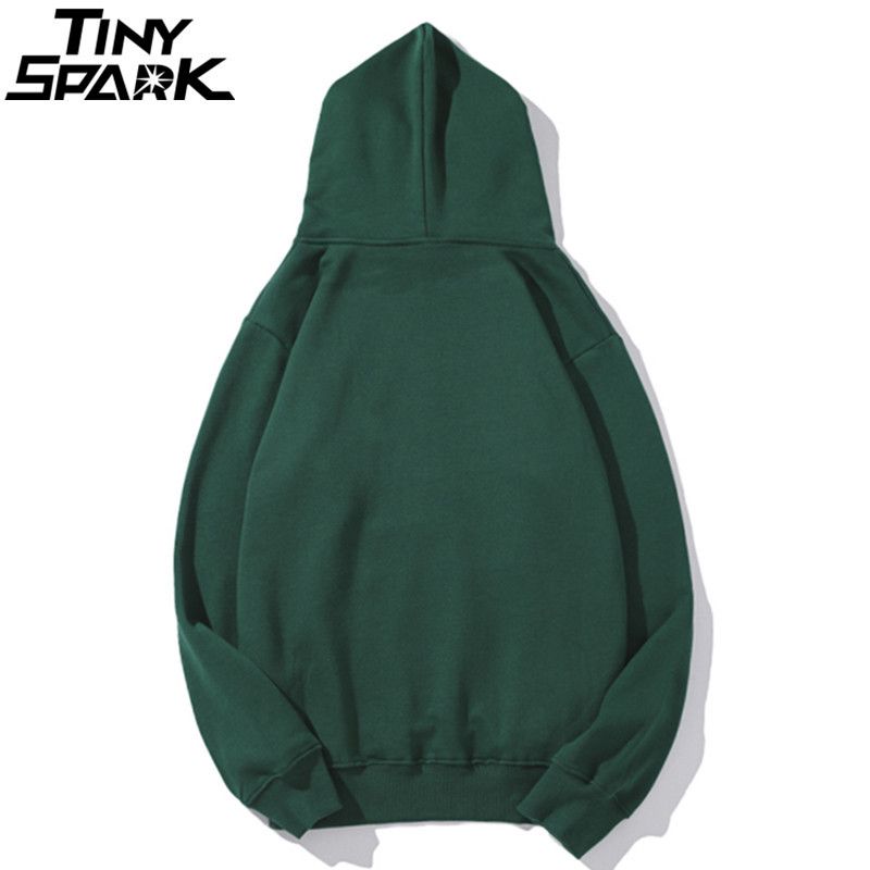 plain green sweatshirt