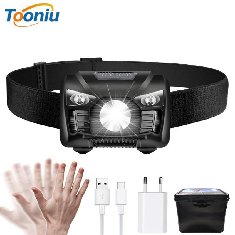 Led Headlamp Sensor Headlight Usb Rechargeable Portable Fishing Lamp Built In Lithium Battery Outdoor Waterproof Camping Lantern Cheap Headlamp Xenon Hid Headlamps From Jingtianwat 14 63 Dhgate Com