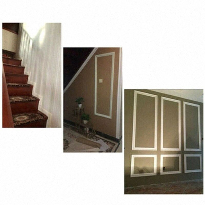 Waterproof Wall Sticker Home Wall Skirting Border 3D Self-Adhesive Sticker New