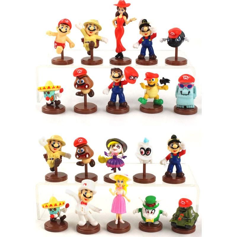 2021 2020 Super Mario Odyssey Figures Cappy Goomba Koopa Troopa Bullet