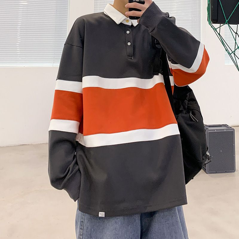 sweater orange polos