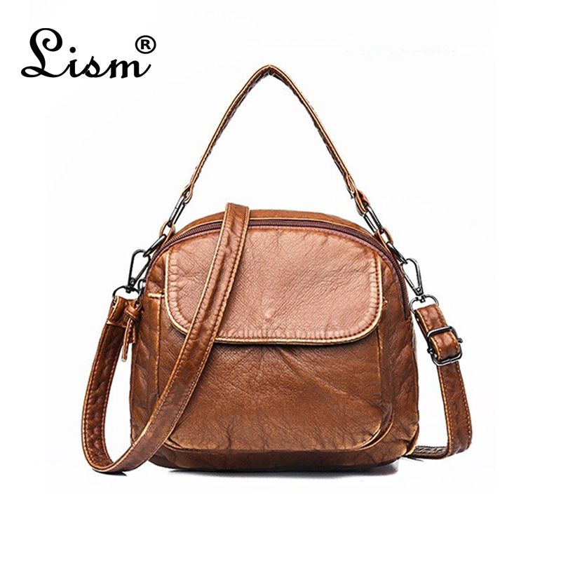 lightweight leather shoulder bag