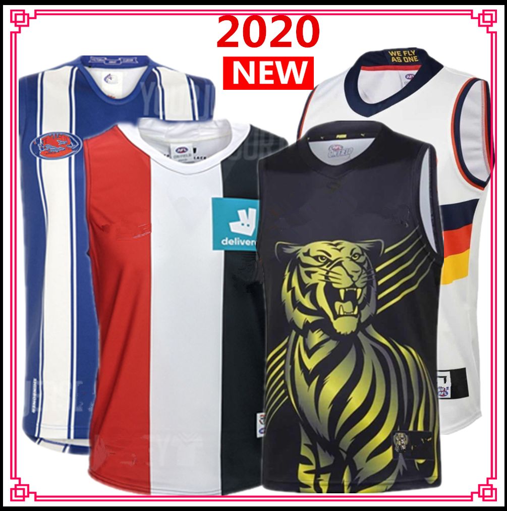 2021 2020 All AFL Jersey Carlton Blues Richmond Tigers ...