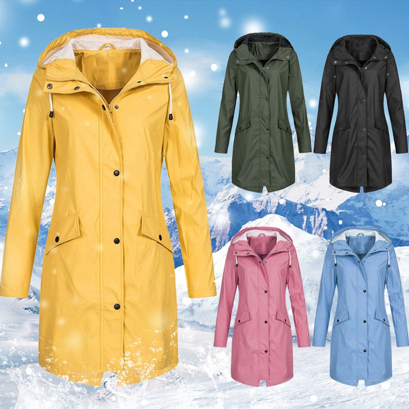 womans rain coat