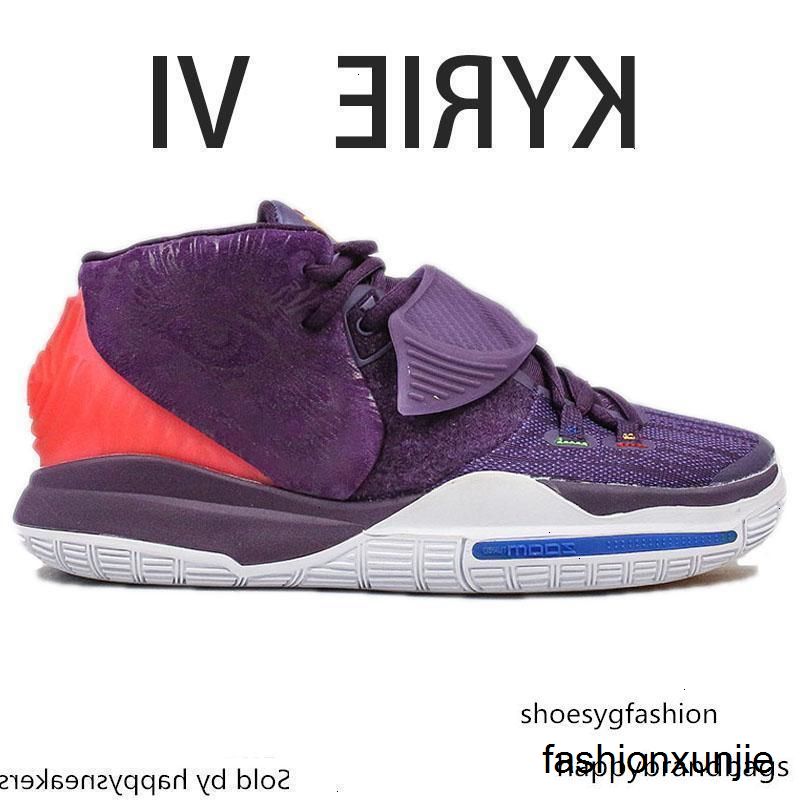 kyrie 4s purple