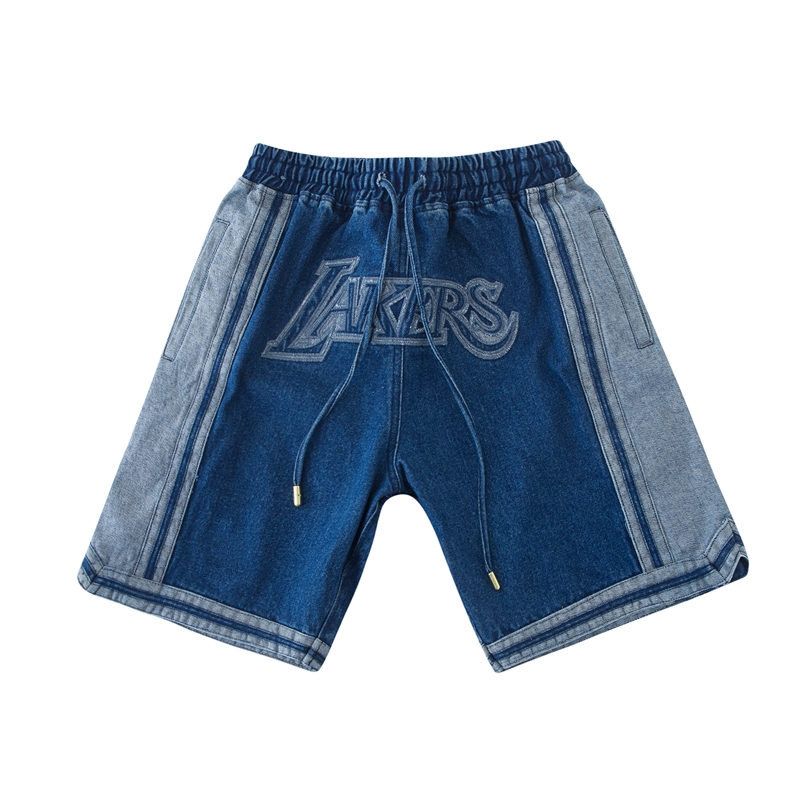2021 Los 13 Angeles 13 Lakers 13 Men Short Jeans Just Don By Mitchell Ness Basketball Pants S 2xl From Topjerseysellnine 41 46 Dhgate Com