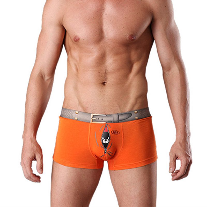 Compra Calzoncillos Boxer Hombre Marca De Ropa Interior Para Los Osos Suave  Modal Lindo De La Historieta 3D Gay Hombres Divertidos De Las Bragas Para  Hombre Atractivo Underware Menswear Barato | Entrega