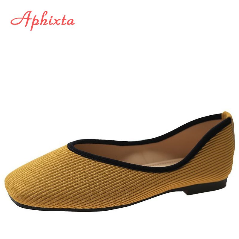 cheap yellow flats