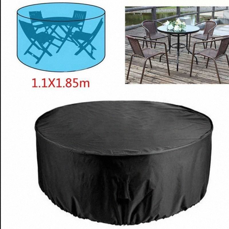 Polyester Outdoor Table Cover Camp Patio Furniture Covers Garden Table And Chairs Rainproof Dustproof Uv Resistant Silver Lining Cwej Plastic Outdoor Table Aluminium Camping Table From Walmarts 42 09 Dhgate Com