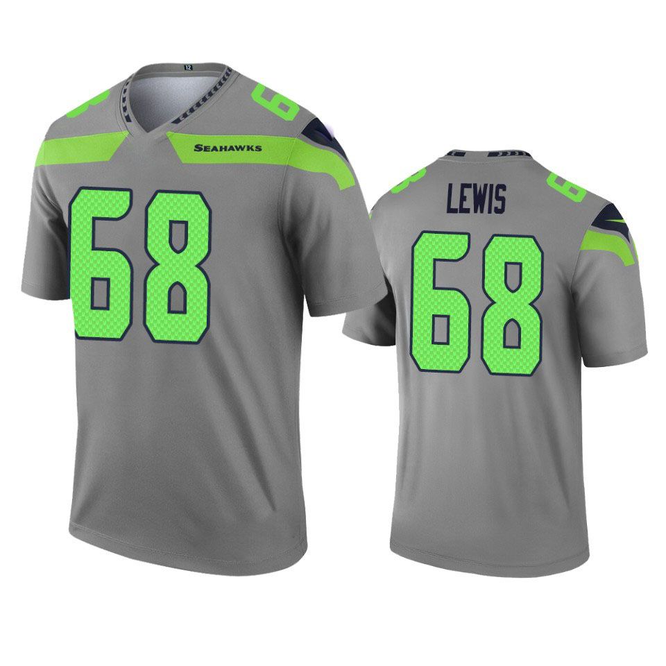 Bobby wagner hot sale gray jersey