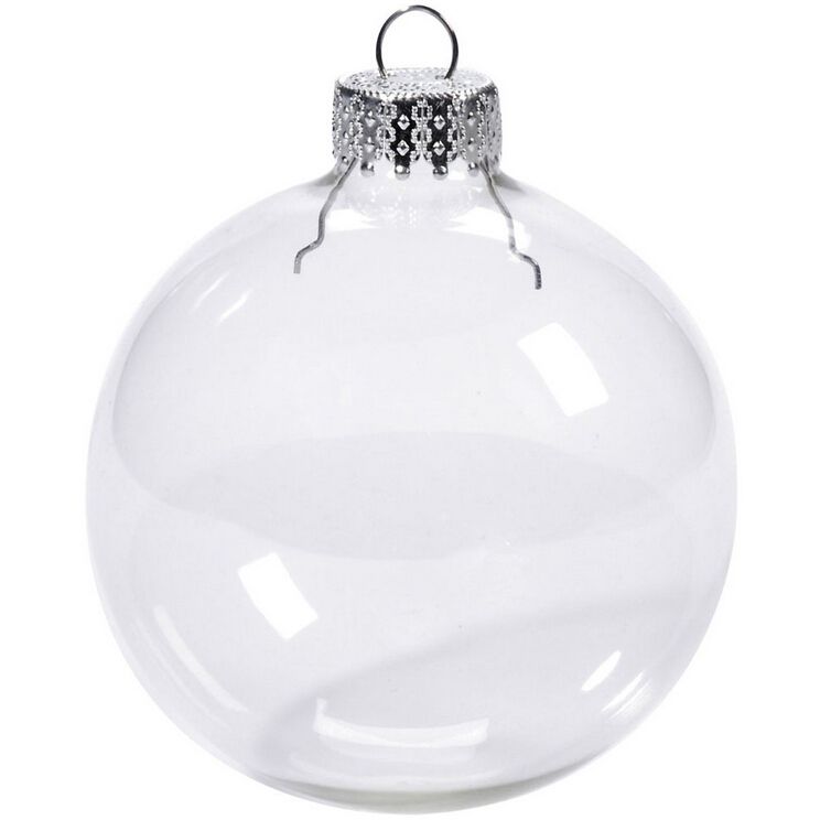 white glass christmas balls