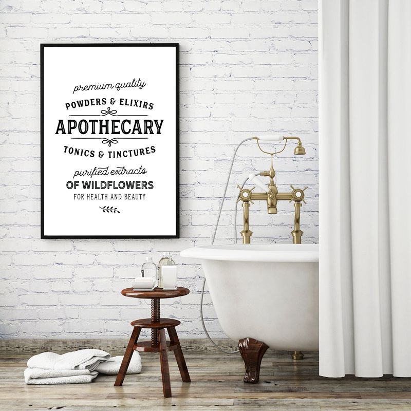 2020 Bathroom Signs Canvas Art Poster Prints Vintage Bathroom Decor Apothecary Quote Art Painting Farmhouse Large Wall Art Picture From Zhu793737893 6 69 Dhgate Com