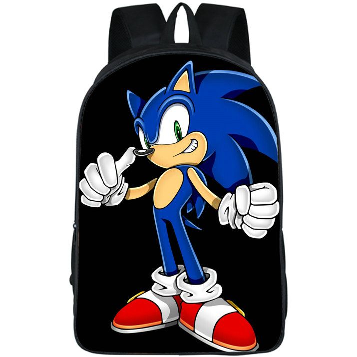 sonic the hedgehog school bag