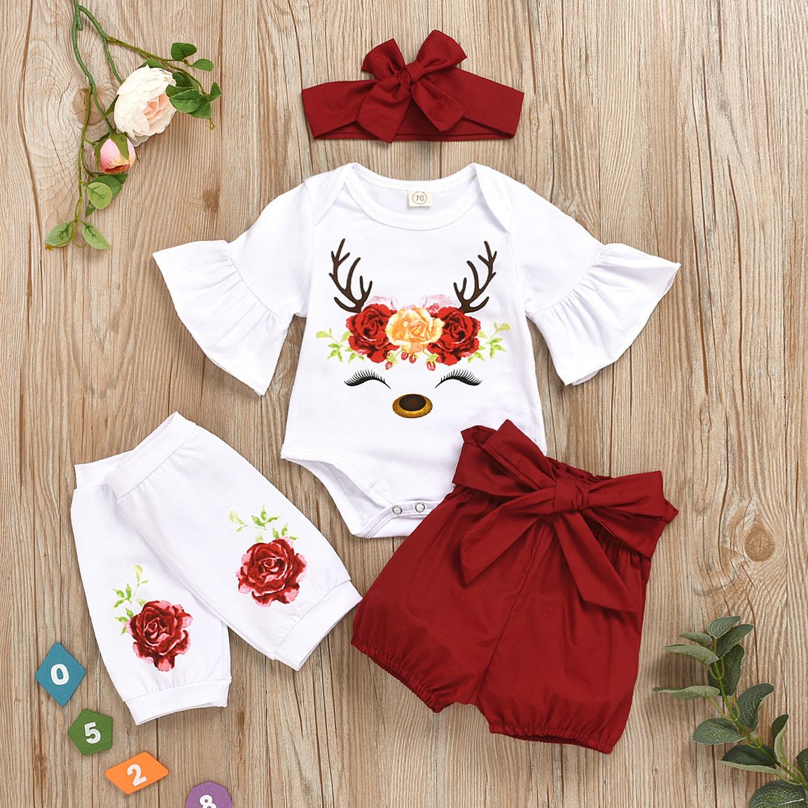 peony baby clothes