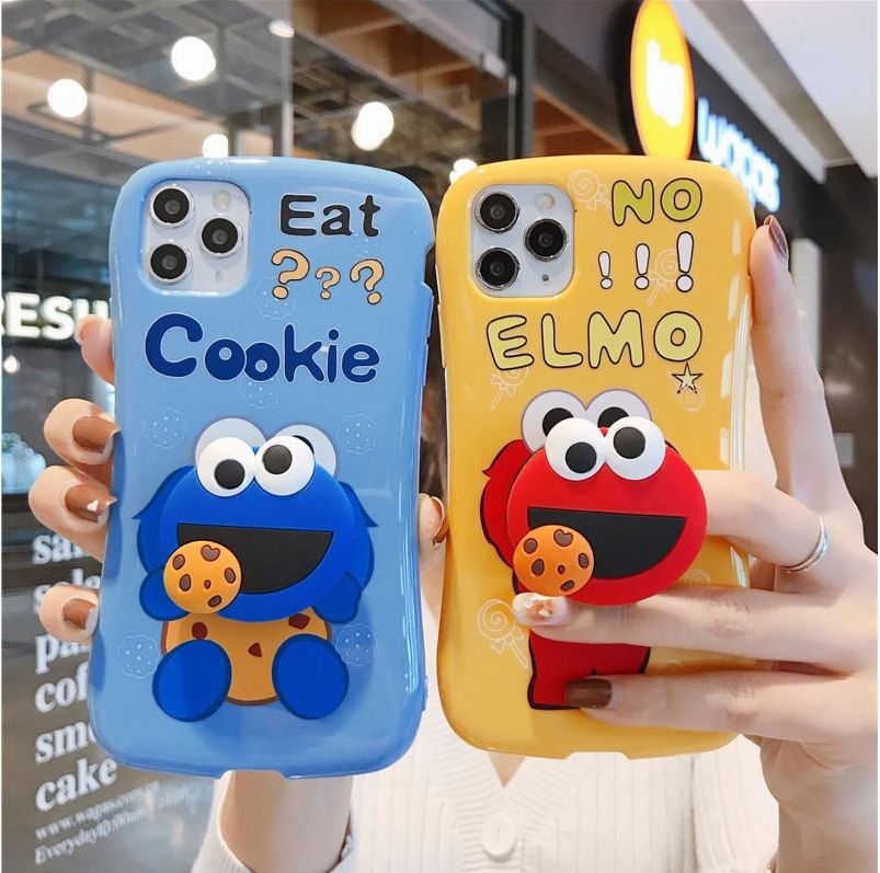 mytoto 3D Cute Cartoon Cookies ELMO Sesame Street Silicone soft phone case for iphone X XR mytoto 3D Cute Cartoon Cookies ELMO Sesame Street Silicone soft phone case for iphone X XR