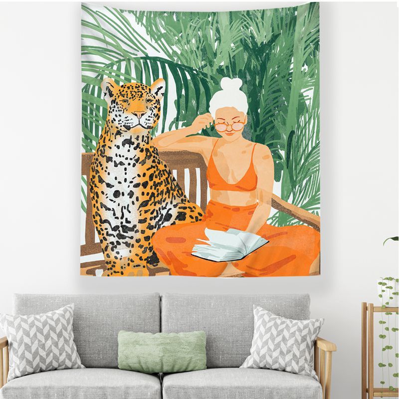 Summer Girl Room College Dorm Wall Hanging Cloth Modern Tropical Tapestry Decorative Tenture Mural Red Wall Tapestry Religious Tapestries From Highqualit02 31 86 Dhgate Com