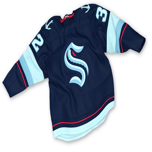 NEU Seattle Kraken 2021 Season Premier #32 Men´s NHL Hockey Jersey