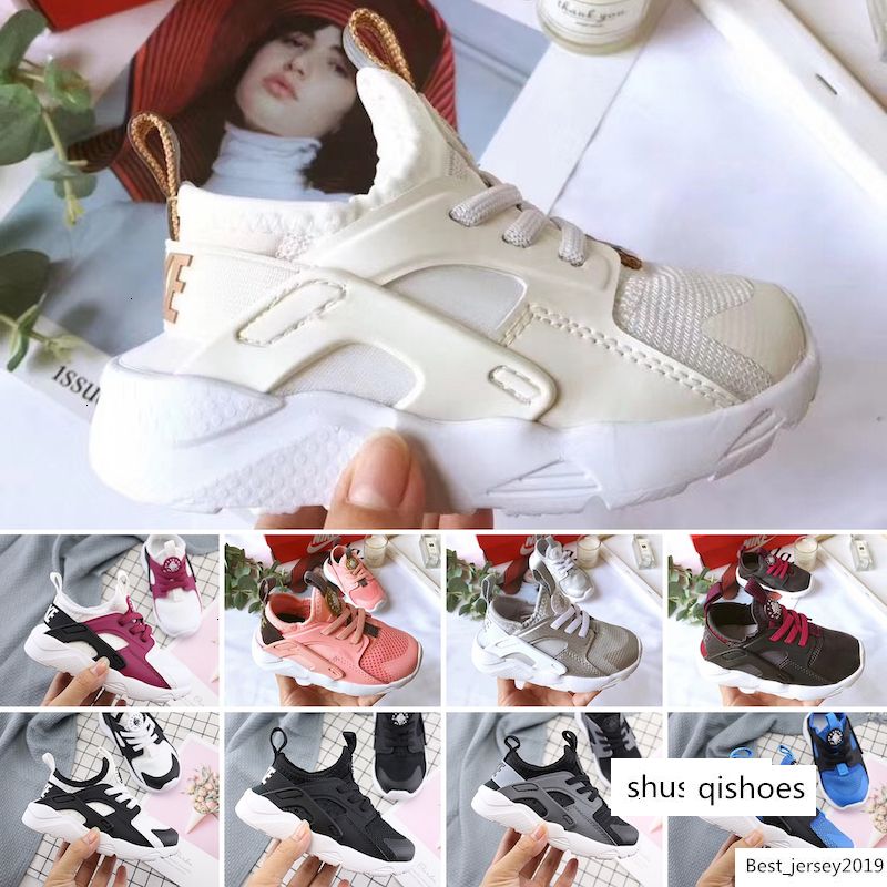 infant huaraches black