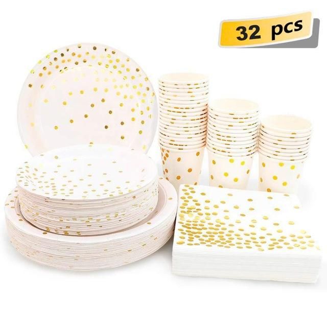 32pcs Bianco 8 recide