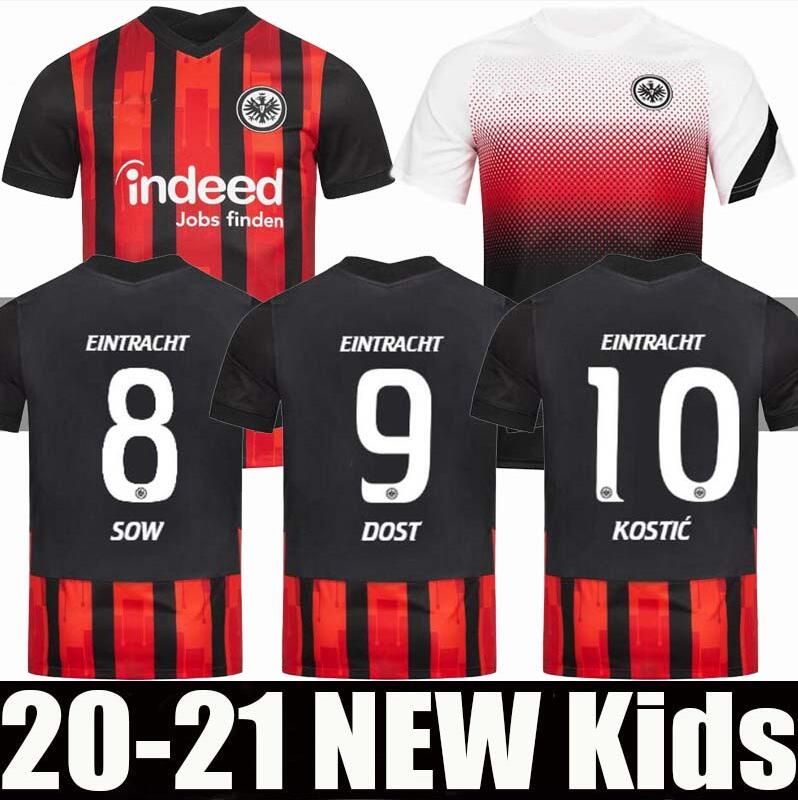 2020 20 21 Eintracht Frankfurt Soccer Jersey Silva Costa 2020 2021 Frankfurt Home Dost Sow Kostic Hinteregger Kamada Men Kids Kit Football Shirts From Jerseys Thebest 13 05 Dhgate Com