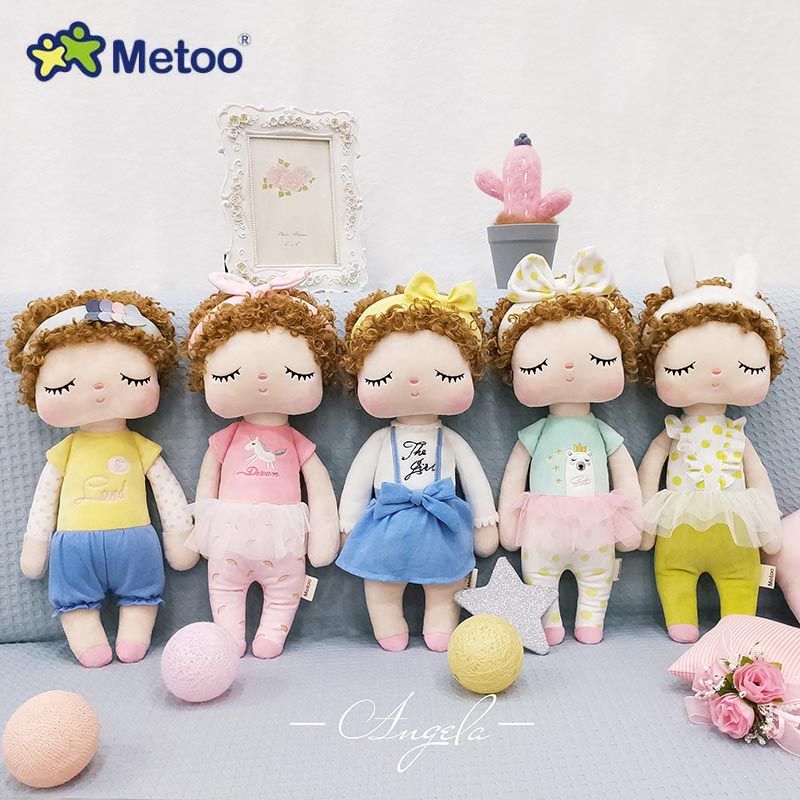 Angela Rabbit Metoo Plush Toy Sleeping Stuffed Doll Baby Birthday Christmas Gift 