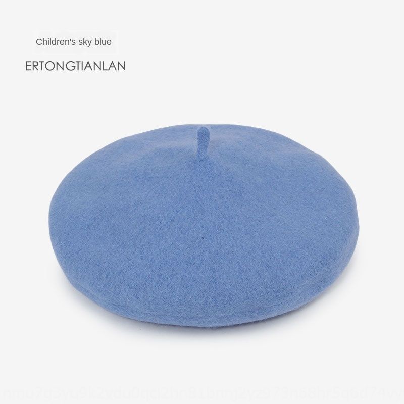 baby blue beret