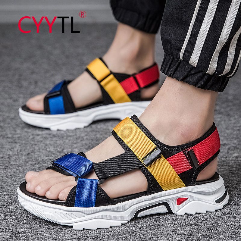 colorful platform shoes