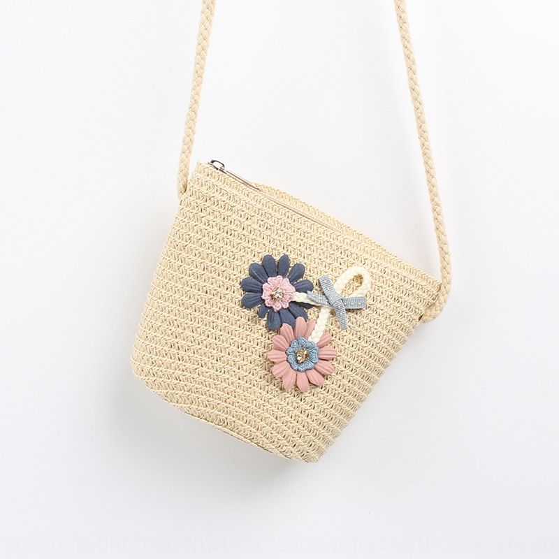 Acheter Bebe Paille Voyage A Cheval Pour Les Enfants Porte Monnaie Style Coreen Petite Fille Fleur Zipper Mini Main Sac De Transport Sac A Main De 4 53 Du Toptradingco Fr Dhgate Com