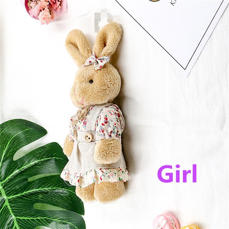 small fluffy bunny toy