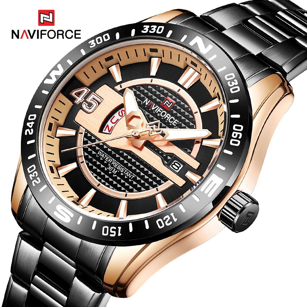 naviforce luxury men's watch