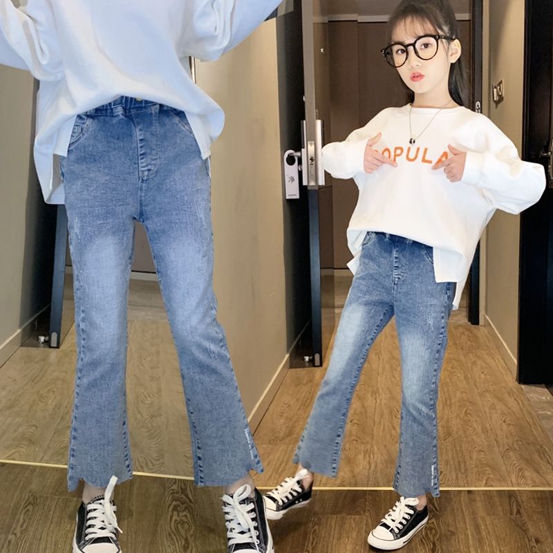 size 7 slim girl jeans