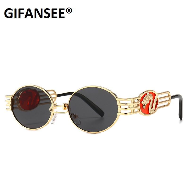 vintage gold round glasses