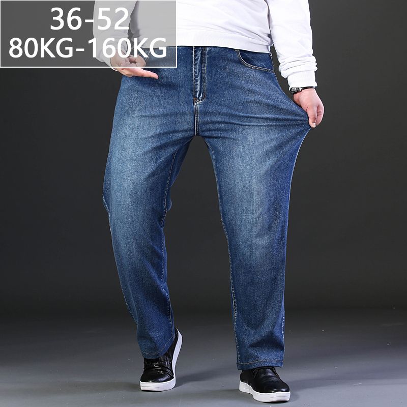 Mens Jeans Large Size 48 50 52 Spring 