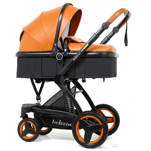luxury baby stroller 3 in 1 with car seat