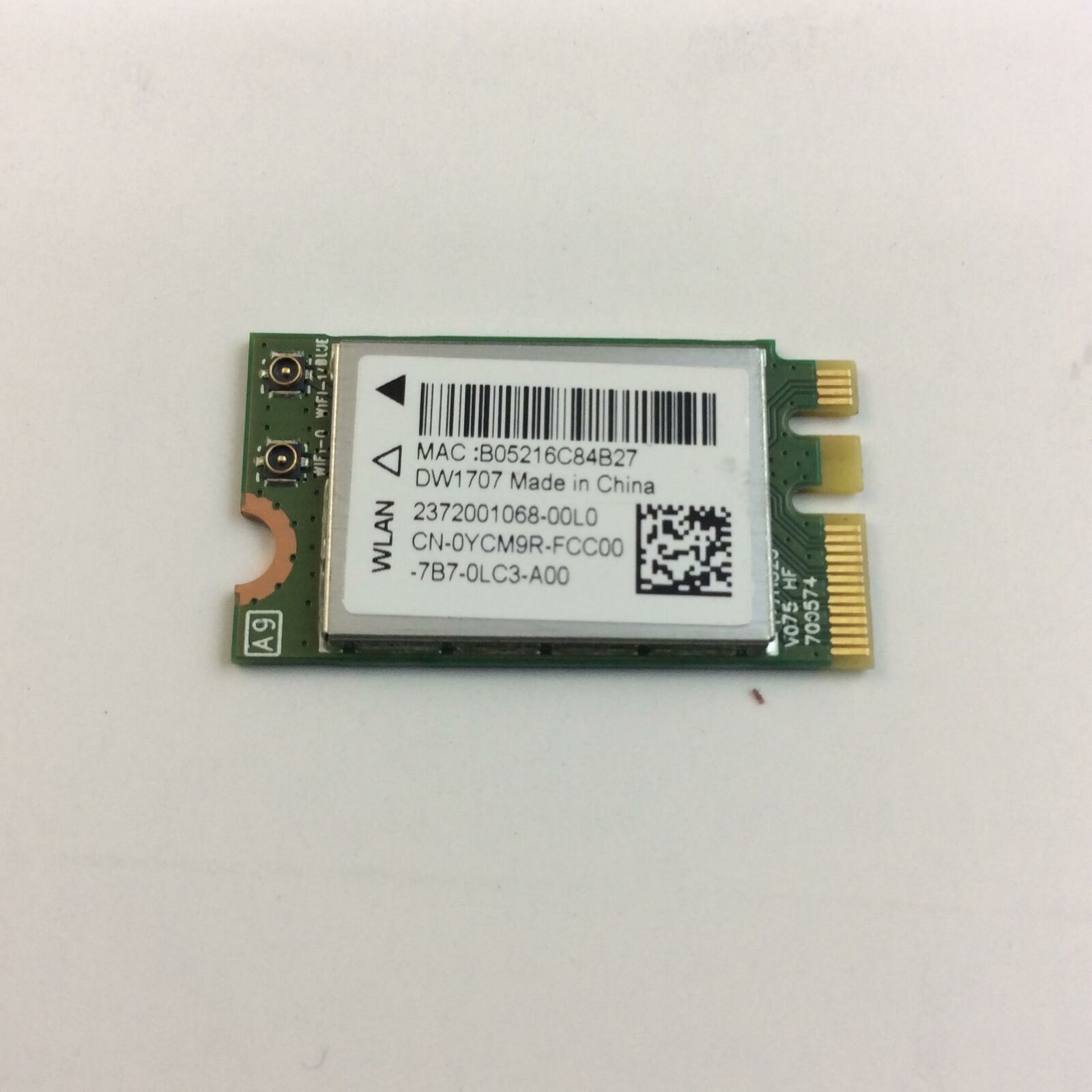 Genuine FOR Dell Inspiron 15 3567 Wireless WIFI Card QCNFA335 YCM9R