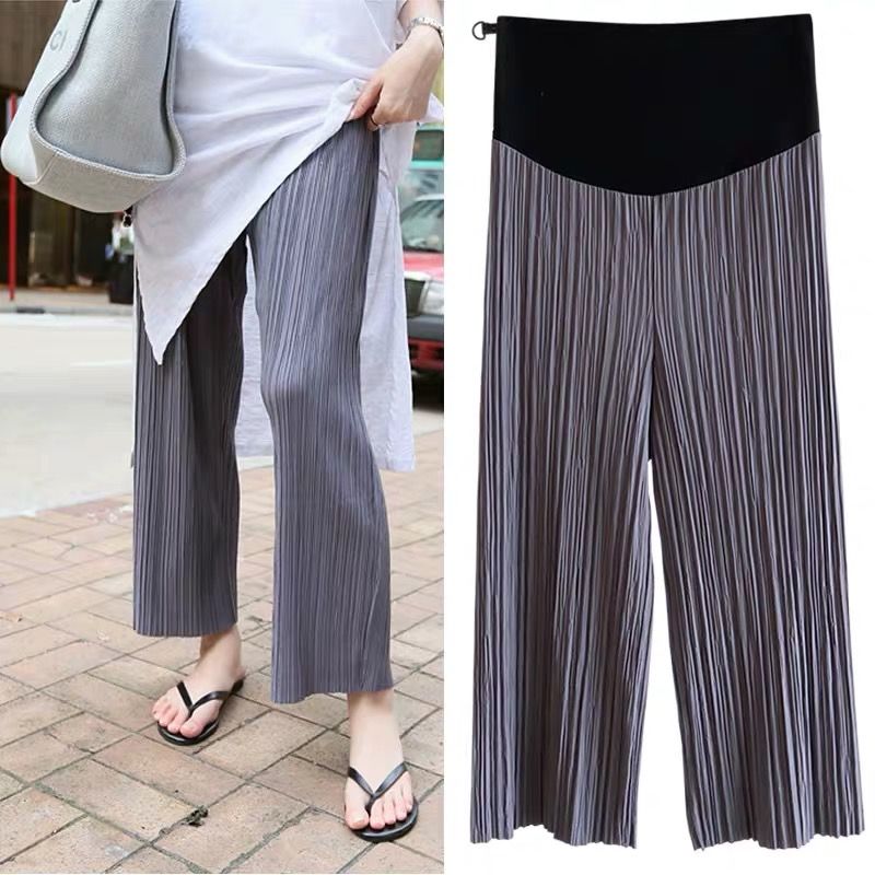 Maternity Fashion Wide Leg Pants Women 