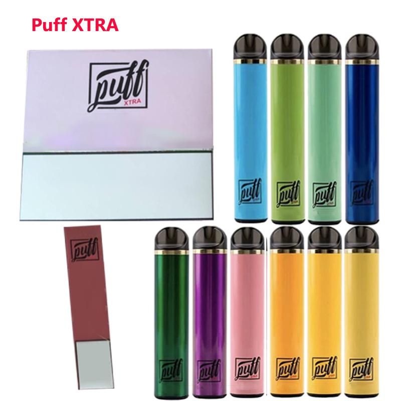 Newest Puff Xtra Disposable Vape Pen 1500puffs 5ml Pre Filled