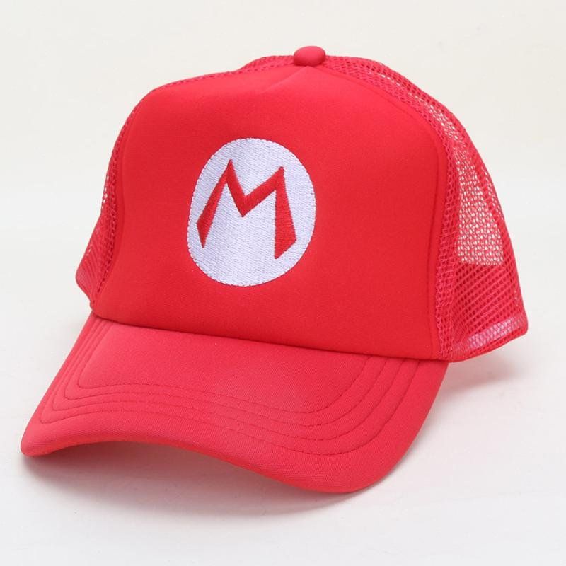 mario and luigi baseball caps