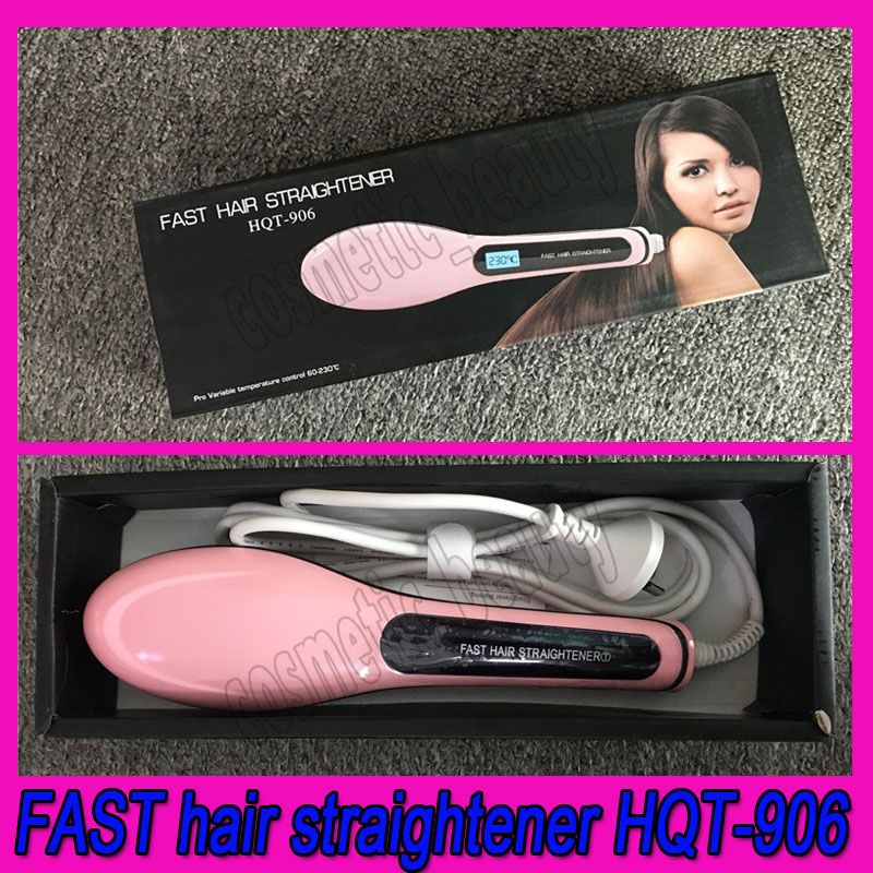 fast hair straightener brush hqt 906