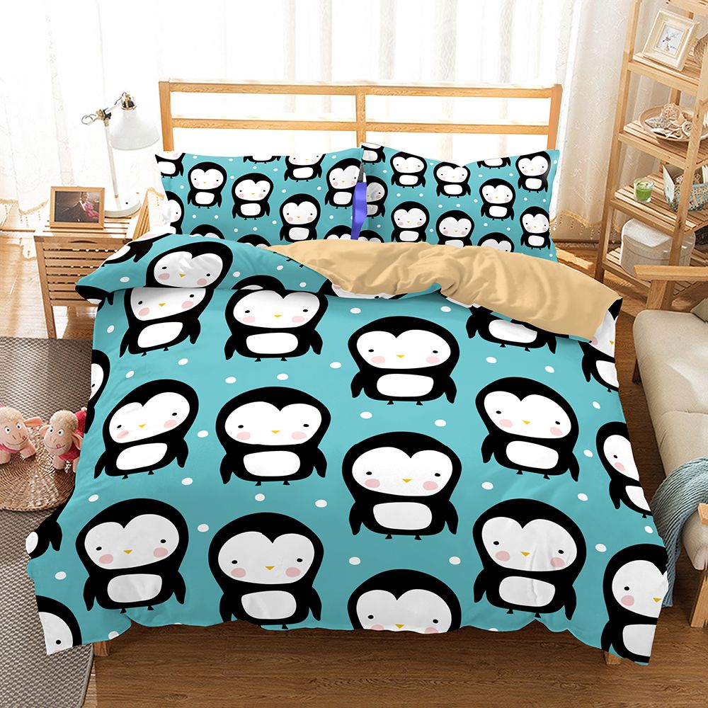 BEST.WENSD DropShipping Autumn Winter Penguin Baby Bedding ...