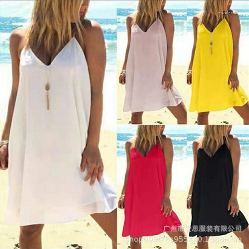 Compra Sólido De Color Para Mujer Vestidos De Diseño De Manga Larga Vestido  De Las Señoras Flojas Otoño Invierno Cuello En V Ropa Para Mujer Barato |  Entrega Rápida Y Calidad 