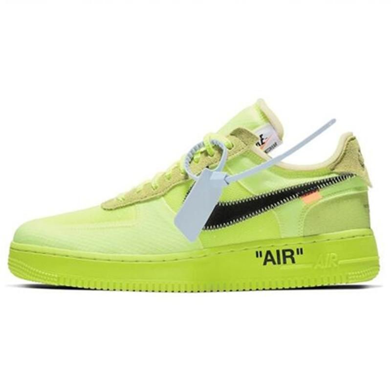 Compra Nike Air Force 1 One Off White Al Por Mayor De 2020 Top Volcada 1  Una Zapatillas De Deporte Para Hombres Mujeres Utilidad Negro Naranja  Blanco Rojo JDI 1 De Baloncesto